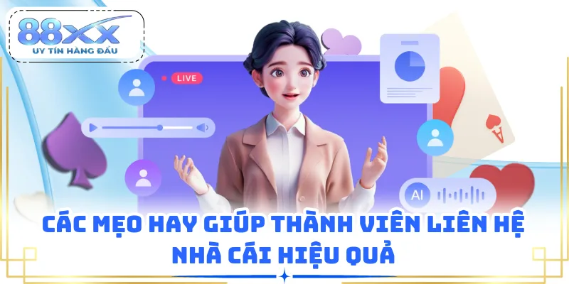 Các mẹo hay giúp thành viên liên hệ nhà cái hiệu quả